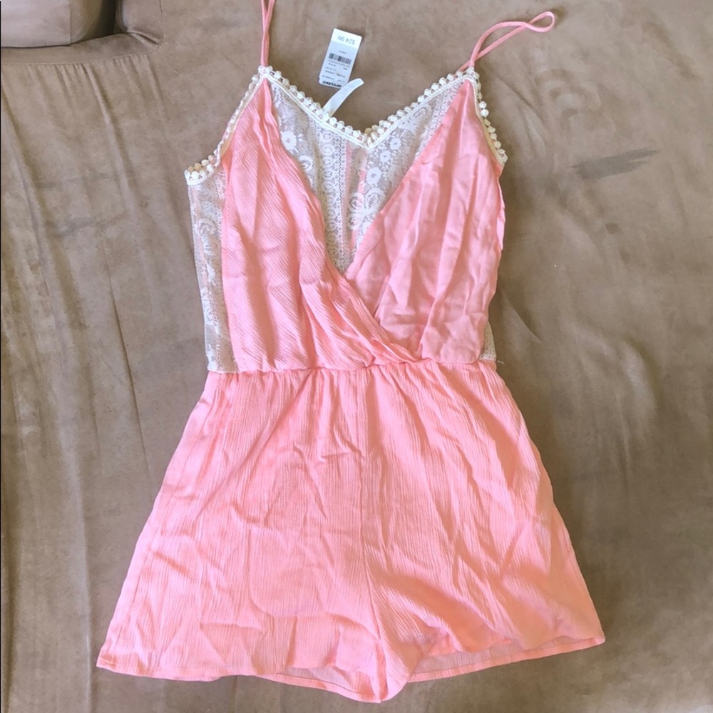 Lace Romper NWT